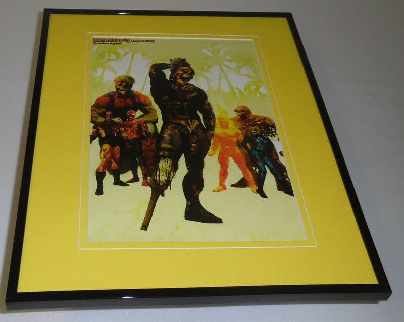 Black Panther #29 Marvel Zombies Framed 11x14 Poster Display 