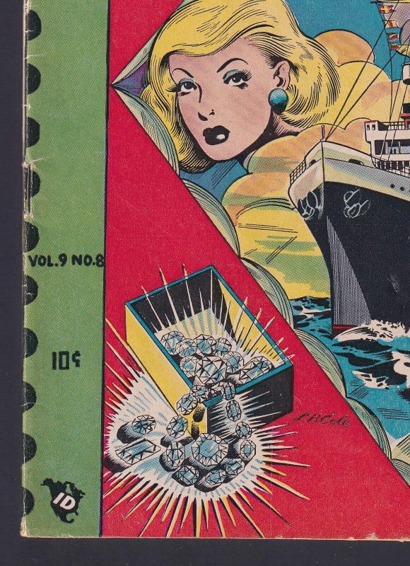 Target Comics #Vol 9 no 8 1948 Novelty 6.0 Fine L.B. Cole