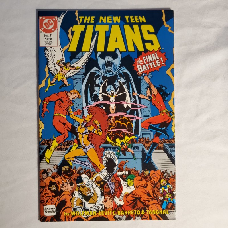 New Teen Titans 31 Very Fine-