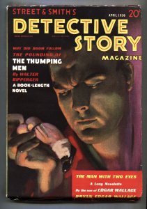 Detective Story Magazine-April 1936-Rare Crime pulp magazine-High Grade