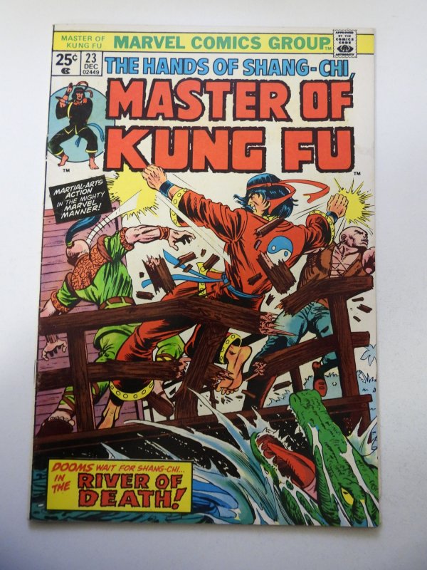 Master of Kung Fu #23 (1974) FN+ Condition MVS Intact