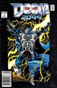 Doom 2099 (1993) 1-A Foil Cover FN