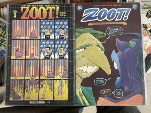 Zoot! #1 & 4 (1992 Fantagraphics) Lot Of 2