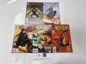 5 Wolverine MARVEL comic books #1 73 74 104 122 78 KM18