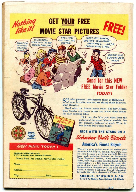 Kerry Drake Detective Cases #13  1949 - Harvey  -VG - Comic Book