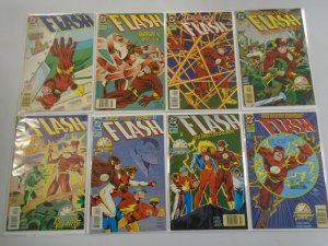 Flash comic lot 32 different from #50-100 avg 6.0 FN (1991-95 2nd Series)