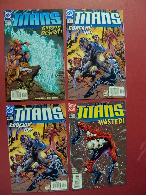 LOT/COLLECTION OF 23 NEAR MINT THE TITANS BOOKS LIQUIDATION SALE