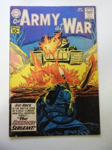 Our Army at War #108 (1961) VG Condition centerfold detached at 1 staple