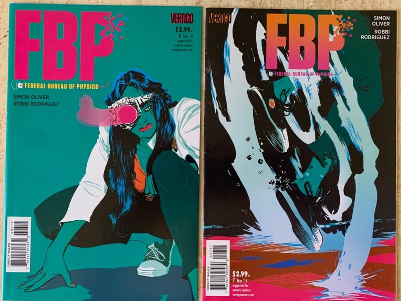 FEDERAL BUREAU OF PHYSICS 1-24 (COLLIDER 1) | VERTIGO 2013-15 | COMPLETE SERIES