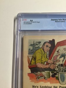 Journey Into Mystery 85 Cgc 9.0 Ow/w Pages Marvel Silver Age 1st Appearance Loki