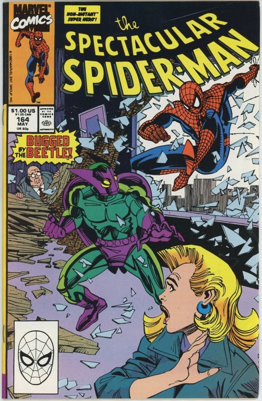 Spectacular Spider-Man #164 (1976) - 9.0 VF/NM *Bugged by the Beetle* 