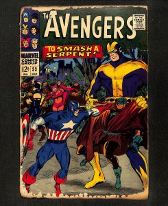 Avengers #33 Sons of the Serpent! Black Widow!