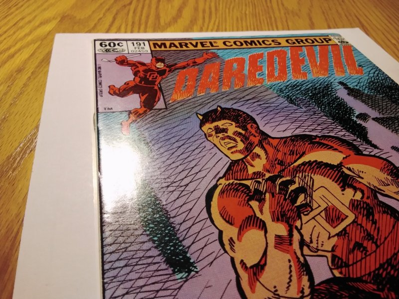 Daredevil #191 Newsstand (1983)