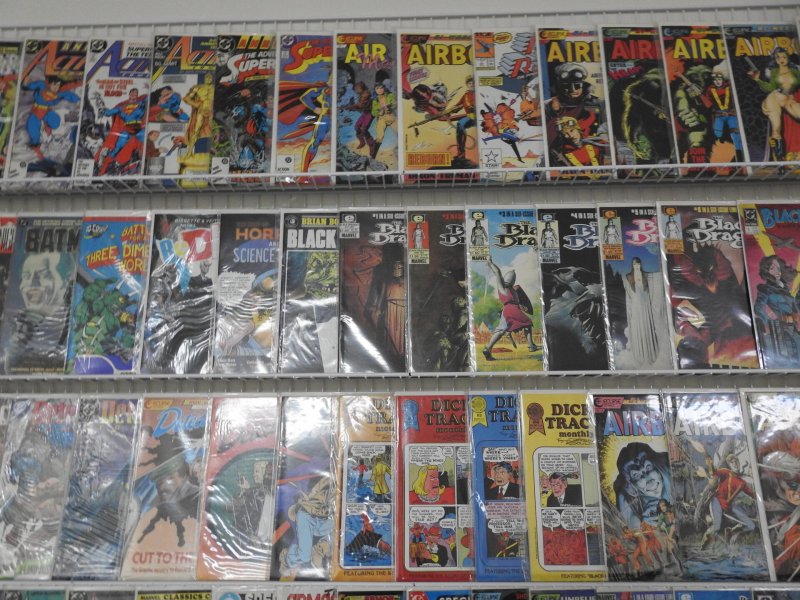 Huge Lot 130+ Comics W/ Batman, Aquaman, Airboy+ Avg VF+ Condition!