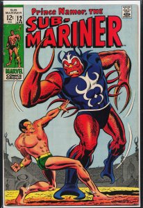 Sub-Mariner #12 (1969) Namor the Sub-Mariner