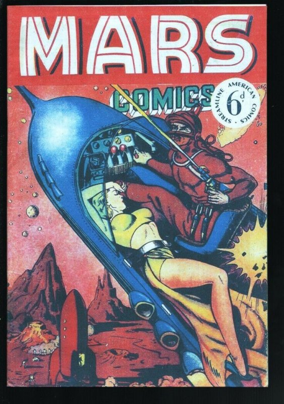 Mars  Comics 1990's-Recent reprint of Planet Comics-Mars-God of War-The Red C...