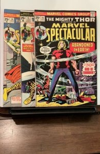 Lot of 3 Marvel Spectacular #14,15,16 (1975)