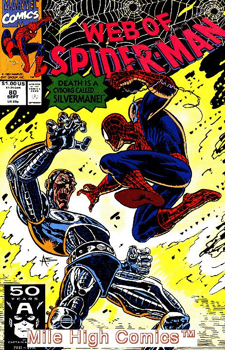 WEB OF SPIDER-MAN (1985 Series) (MARVEL) #39 Very Fine Comics Book  Comic  Books - Copper Age, Marvel, Spider-Man, Superhero / HipComic