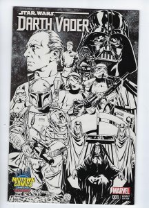 ?Star Wars Darth Vader #1 First Black Krrsantan Exclusive Sketch (2015) {VF/NM}