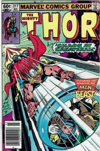 Thor #317 (1966 v1) Iron Man Man-Thing FN reserved simon-garth