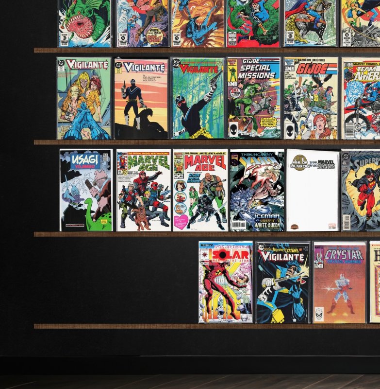 Huge Lot 140+ Comics with Vigilante, Camelot 3000, Night Force & More!