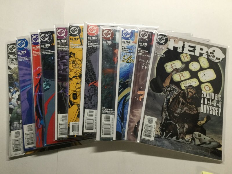 Hero 1-22 Missing Issue 13 Lot Run Set Near Mint Nm Dc Comics