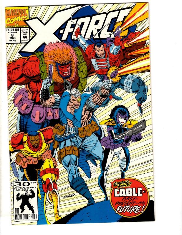 13 X-Force Marvel Comic Books # 1 (6 All Sealed, 2 Deadpool) 3 4 5 6 7 (2) 8 TP3