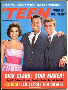 'Teen 12/1960-Petersen-Elvis-Dick Clark-Bobby Rydell-Anita Bryant-VF