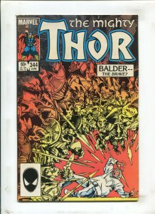 Thor #344 - Direct Edition - 1st Appearance of Malekith (6.0) 1984