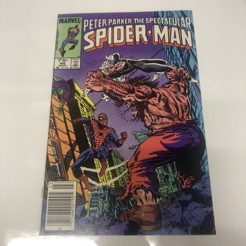 The Spectacular Spider-Man (1983) #88(VF/NM) Canadian Price Variant• CPV •Mantlo