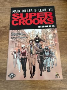 Lot Of 4 Super Crooks Marvel Icon Comic Books # 1 2 3 4 VF-NM Millar 9 J389