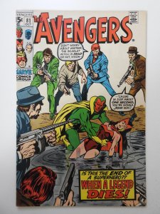 The Avengers #81 (1970) FN+ Condition!