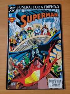 Superman #76 Direct Market Edition ~ NEAR MINT NM ~ 1993 DC Comics