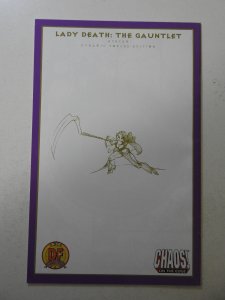 Lady Death: The Gauntlet Dynamic Forces Exclusive Ashcan Edition VF+ ! W/ COA!
