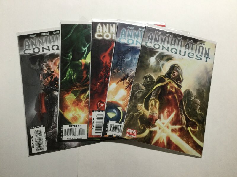 Annihilation Conquest 1-5 1 2 3 4 5 Lot Run Set Near Mint Nm Marvel