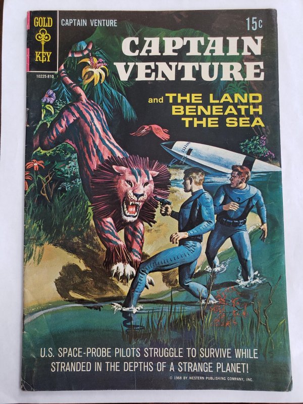Captain Venture and the Land Beneath the Sea 1 and 2 (lot of 2 Comic books)