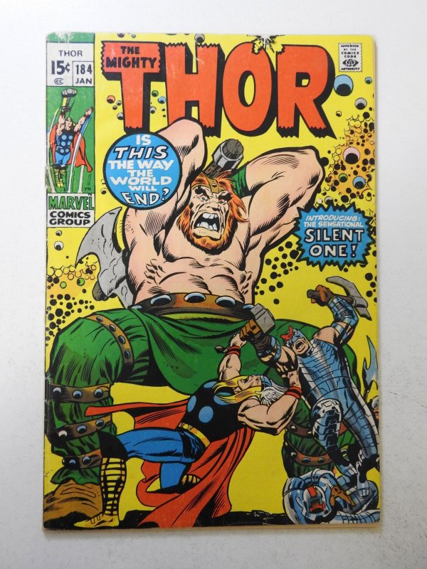 Thor #184 (1971) GD/VG Condition see desc