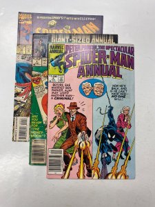 3 MARVEL comic books Spider-Man Classic #10 Spider-Man Annual #4 7 82 KM14