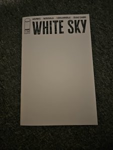 White Sky #1 Comic Cover D Blank Sketch Variant Image Comics 2026 NM