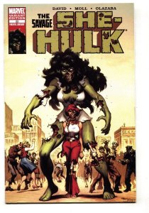 SHE-HULK #22 Zombie Variant cover-2007 comic book