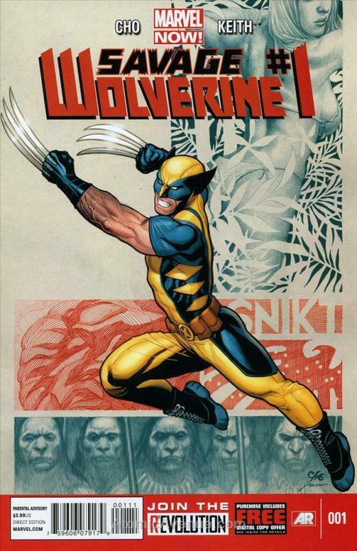 Savage Wolverine #1 VF/NM; Marvel | save on shipping - details inside