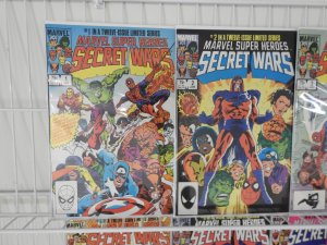 Marvel Super Heroes Secret Wars #1-12 (1984) High Grade Complete Set! NM- AVG!!