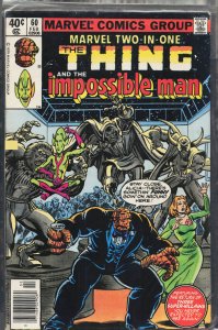 Marvel Two-in-One #60 (1980) Impossible Man