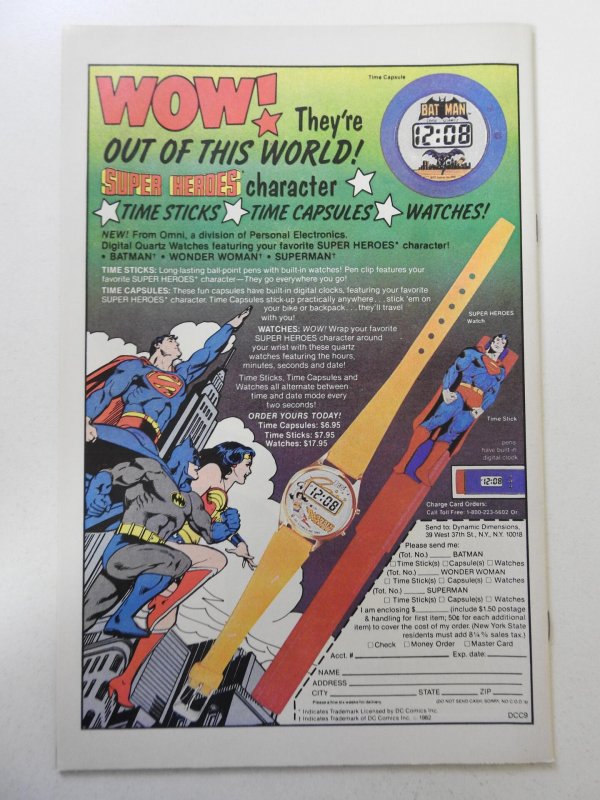 The Saga of Swamp Thing #8 Direct Edition (1982) VF+ Condition!