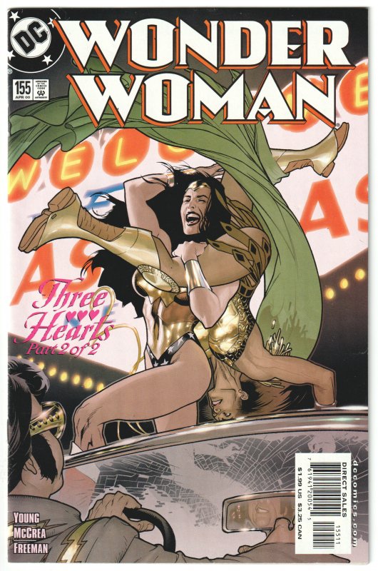 Wonder Woman #155 (2000) ADAM HUGHES COVER!