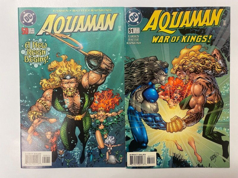 4 Aquaman DC COMICS #46 47 50 51 20 KM4