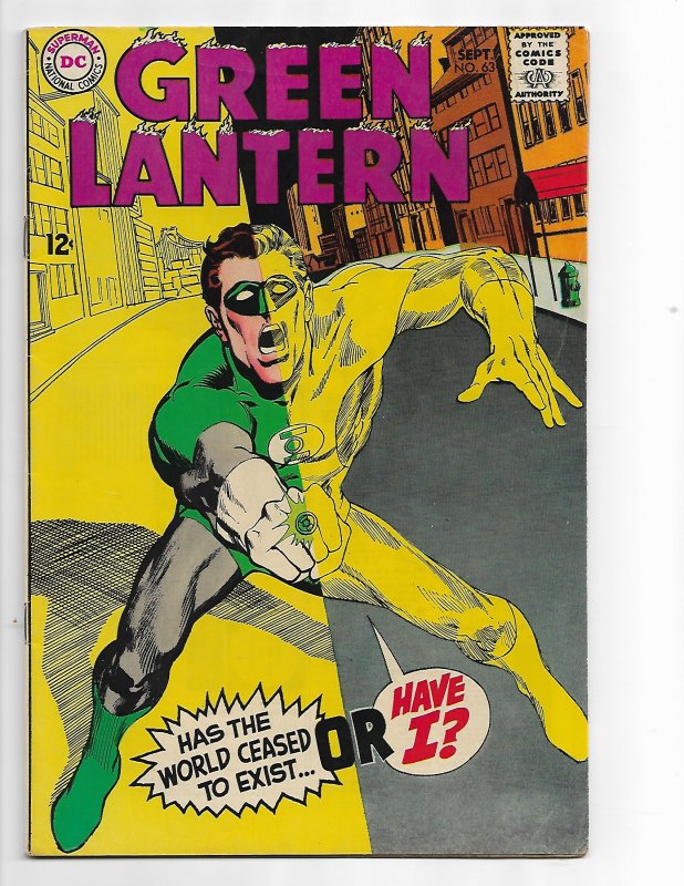 Green Lantern #63 (1968) FN