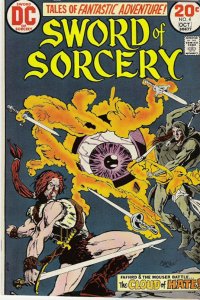 Sword of Sorcery #1-5 (1973)  complete set  average grade FN- 5.5  see desc.