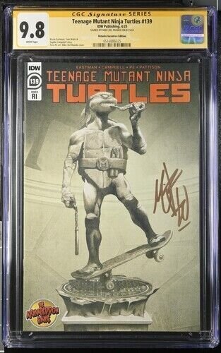 Teenage Mutant Ninja Turtles (2024) #139(CGC 9.8) Signed Mike del Mundo Census=2
