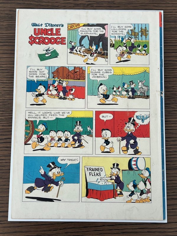 Four Color #495 (1953). VG. Uncle Scrooge issue #3!  Carl Barks cover!